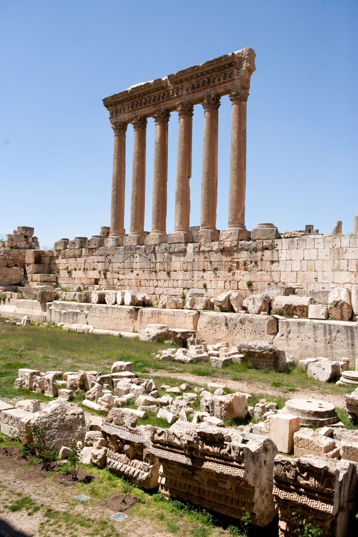 Roman Ruins in Ras Baalbek