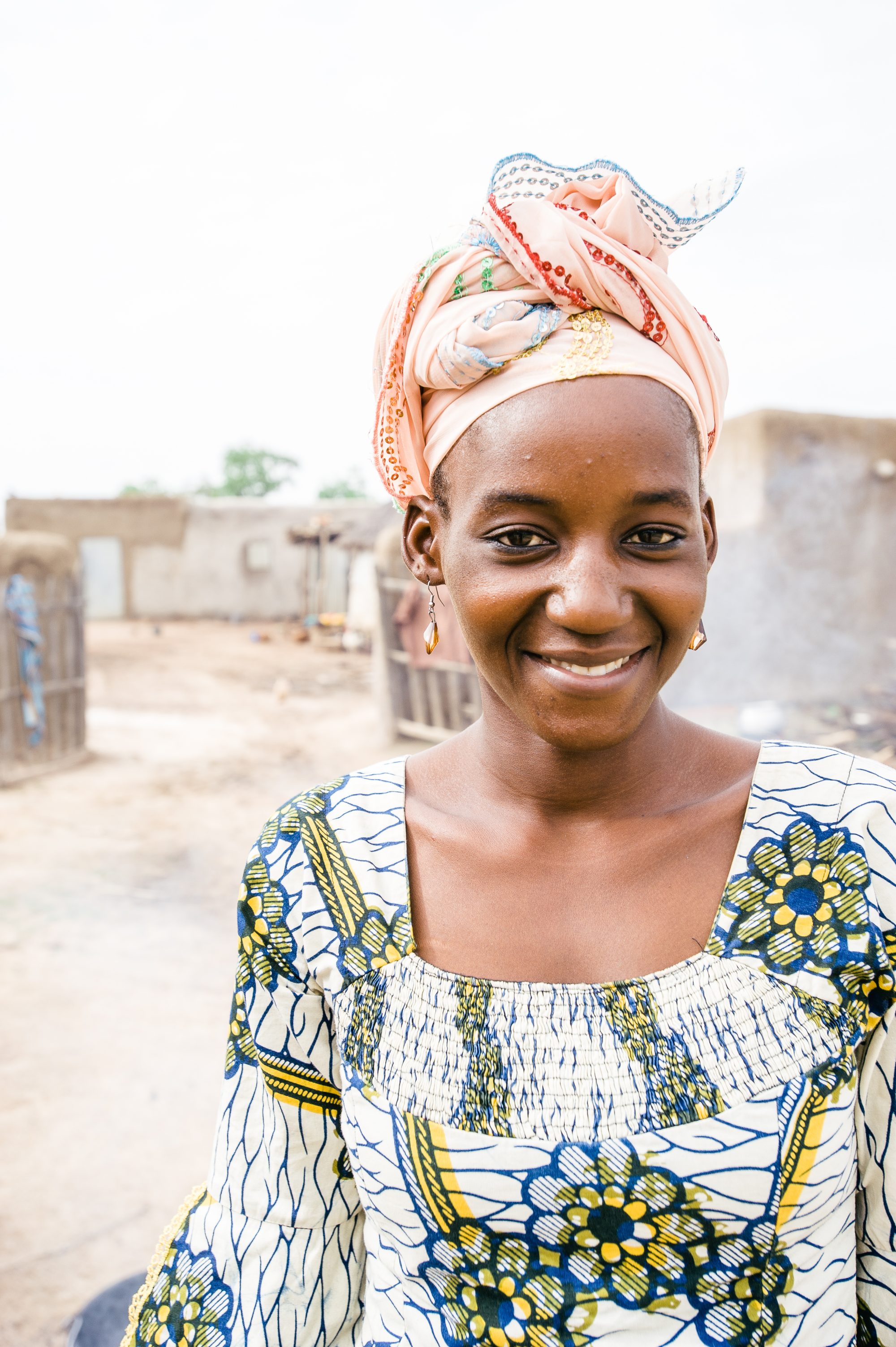 Smiling Mali Woman - IMB